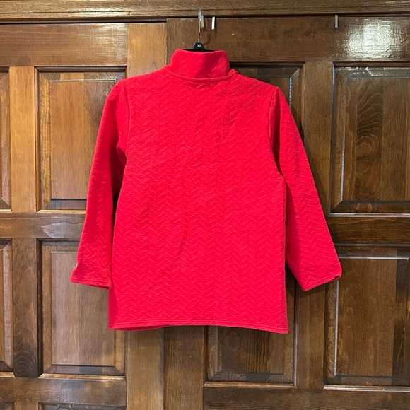 Champion Maryland Terrapins Women's Pullover 1/4 Zip Small Terps Red Sweatshirt - Picture 2 of 9